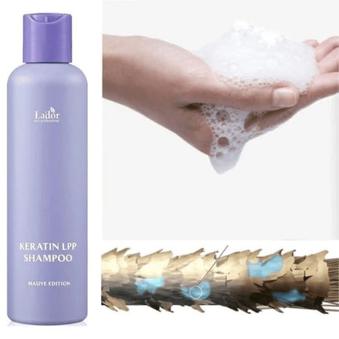 Keratin LPP Shampoo Osmanthus, 200 ml - WowSkin Romania